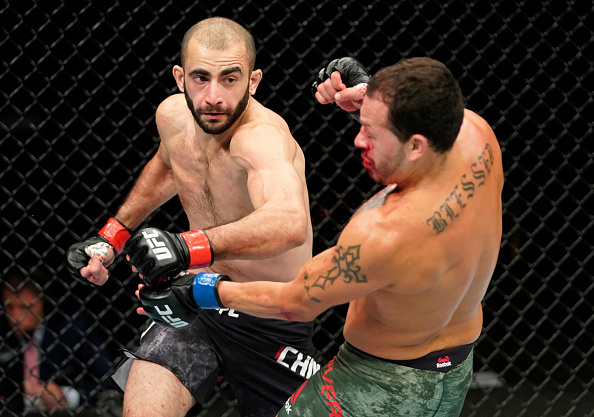 Tbilisi, Georgia's Giga Chikadze earns 3rd UFC win, decisions Irwin Rivera in Jacksonville, Florida